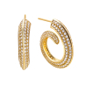 PENDIENTES  AROS DORADOS 