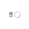 PENDIENTES ARO ANCHO PLATA