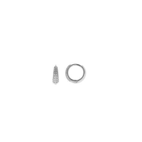 PENDIENTES ARO PLATA CIRCONITAS