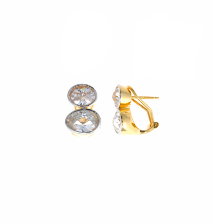 PENDIENTES DORADOS CIRCONITAS