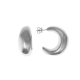 PENDIENTES ARO ANCHO PLATA