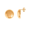 PENDIENTES DORADOS REDONDO GRANDE