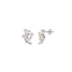 PENDIENTES PLATA CIRCONITAS Y PERLAS
