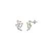 PENDIENTES PLATA CIRCONITAS Y PERLAS