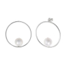 PENDIENTES PLATA Y PERLA