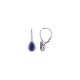 PENDIENTES PLATA CIRCONITA ZAFIRO