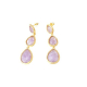 PENDIENTES MALVA