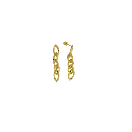 PENDIENTES DORADO CADENA