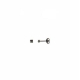 PENDIENTES TACHUELA NEGRA