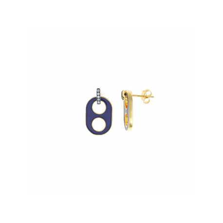 PENDIENTES CALABROTE AZUL