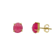 PENDIENTES PIEDRA ROSA