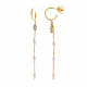 PENDIENTES DORADOS PERLAS