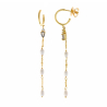 PENDIENTES DORADOS PERLAS