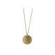 COLLAR MEDALLON DORADO