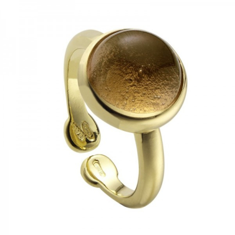 ANILLO CUARZO AHUMADO