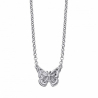 COLAR MARIPOSA PLATA
