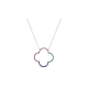 COLLAR TREBOL COLORES