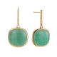 PENDIENTES AVENTURINA VERDE