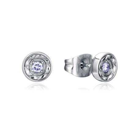 PENDIENTES CHATON BRILLANTES