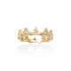 ANILLO CORONA DORADA