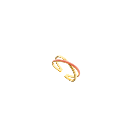 ANILLO ACERO CORAL