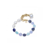 PULSERA PERLAS Y PIEDRAS