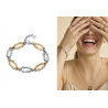 PULSERA ESLABONES COMBINADOS