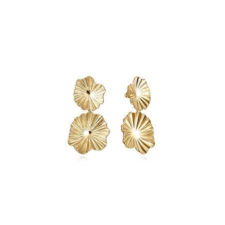 PENDIENTES FLORES DORADOS