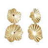 PENDIENTES FLORES DORADOS