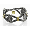 PULSERA ORO Y PLATA
