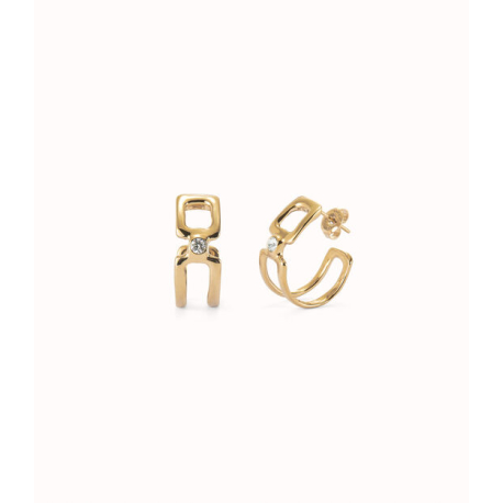 PENDIENTES ARO DORADOS