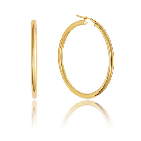 PENDIENTES ARO DORADO