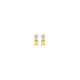 PENDIENTES CIRCON AMARILLO