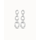 PENDIENTES PLATA ESLABONES