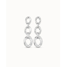 PENDIENTES PLATA ESLABONES