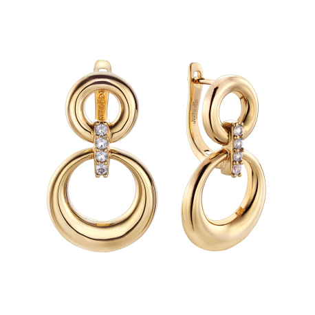 PENDIENTES DORADOS CIRUCULOS