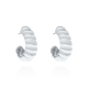 PENDIENTES GALLONES PLATA