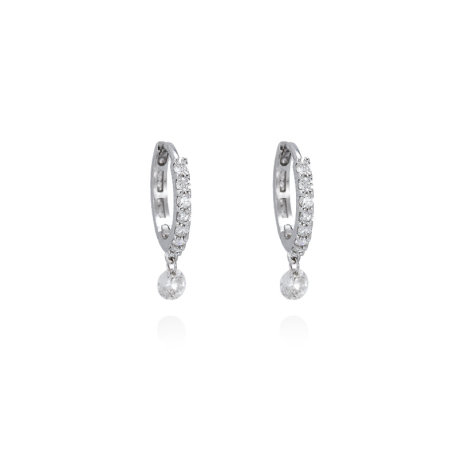 PENDIENTES ORO Y DIAMANTES