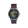 RELOJ HOMBRE CORREA PIEL MARRON