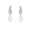 PENDIENTES PLATA PERLA
