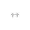 PENDIENTES CRUZ PLATA