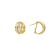 PENDIENTES DORADOS OMEGA