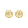 PENDIENTES DORADOS REDONDOS