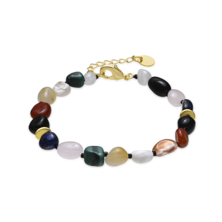 PULSERA PIEDRAS COLORES
