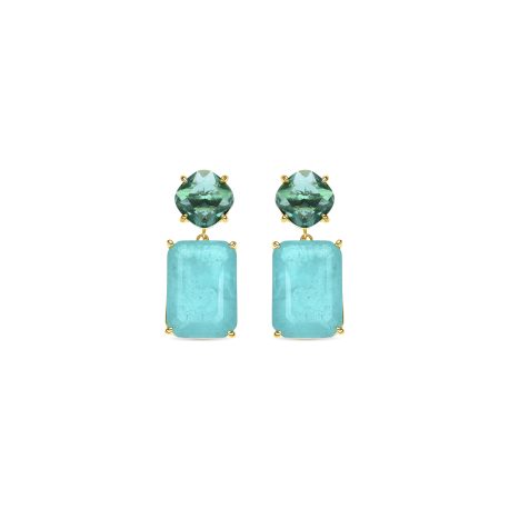 PENDIENTES PIEDRAS NATURALES