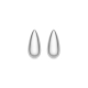 PENDIENTES GOTA PLATA