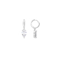 PENDIENTES ARO PLATA CIRCONITA