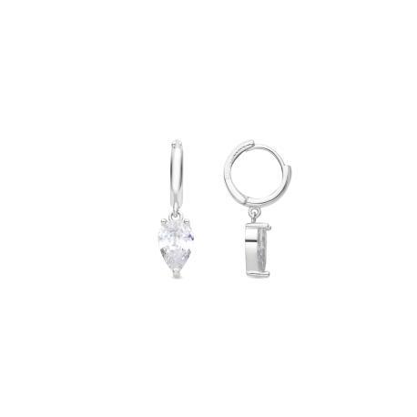 PENDIENTES ARO PLATA CIRCONITA