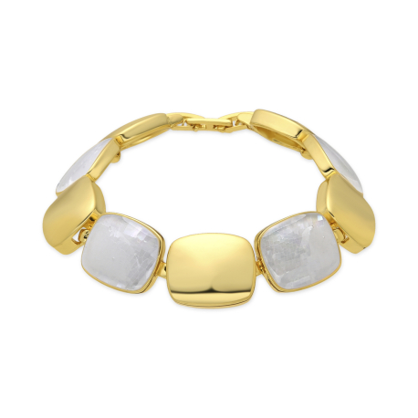 PULSERA DORADA Y NACAR