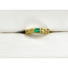ANILLO ORO Y ESMERALDA
